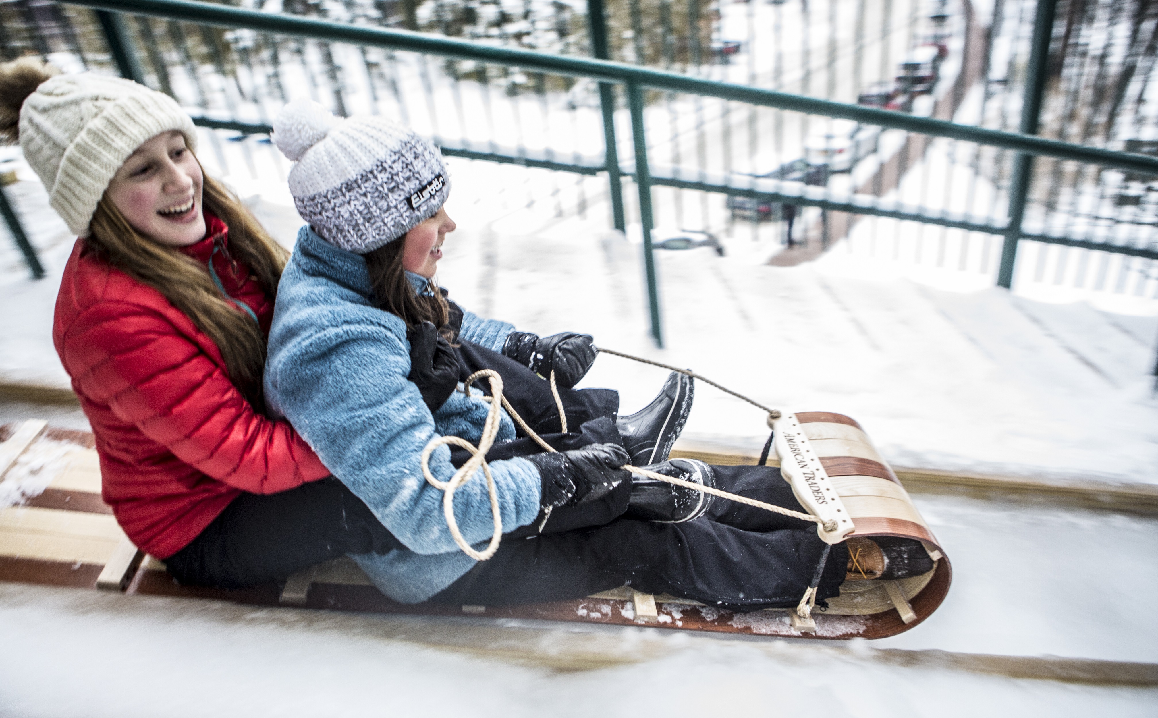 Lake Placid Winter Toboggan Chute Mirror Lake 2