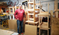 Teacher Builds Nearly 800 Desks for Kids Without Home Workspaces for Online Learning