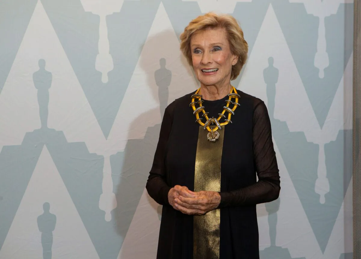 Actress Cloris Leachman poses at a 40th anniversary screening of "Young Frankenstein" at the Academy of Motion Picture Arts and Sciences Samuel Goldwyn theatre in Beverly Hills, Calif., on Sept. 9, 2014. (Mario Anzuoni/Reuters)
