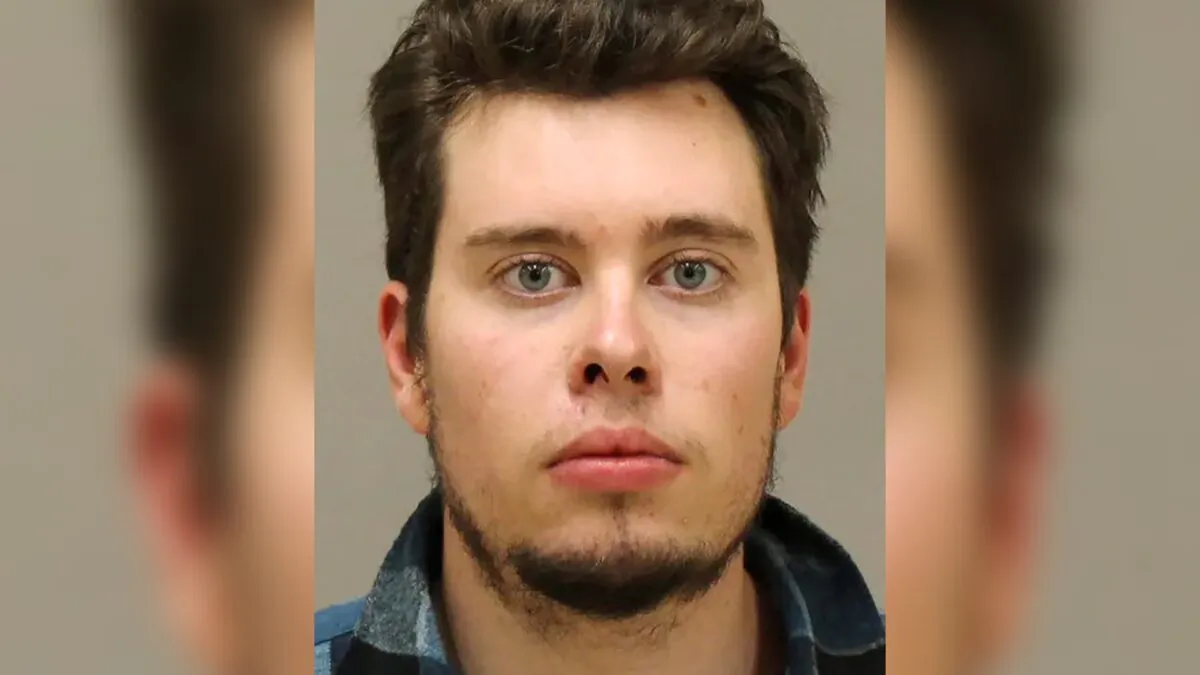 Ty Garbin is shown in a booking photo. (Kent County Sheriff via AP)