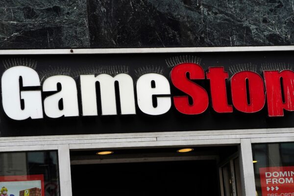 A GameStop store is pictured in New York