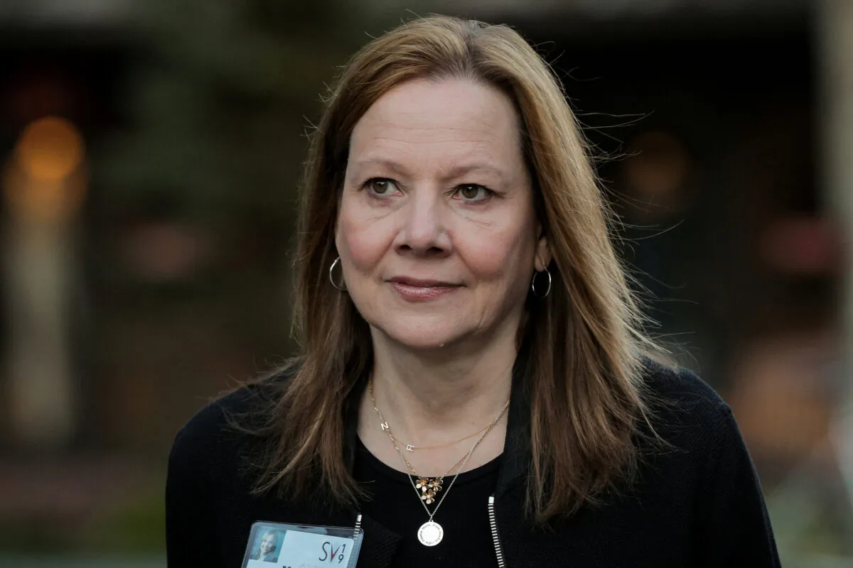 Mary Barra, CEO of General Motors, attends the annual Allen and Co. Sun Valley media conference in Sun Valley, Idaho on July 12, 2019. (Brendan McDermid/Reuters)