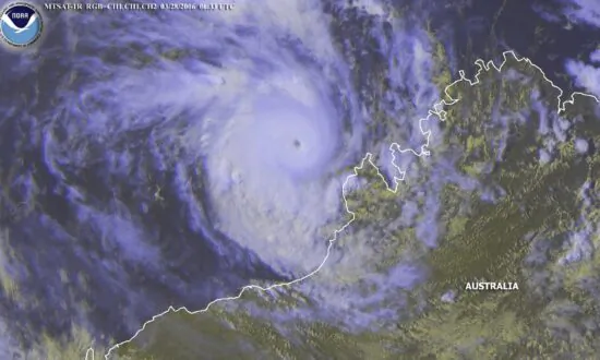 Northwest Western Australia Battens Down as Lincoln Approaches