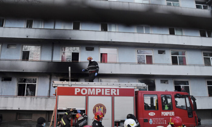 Fire at Romanian Hospital Treating Virus Patients Kills 5 | The Epoch Times