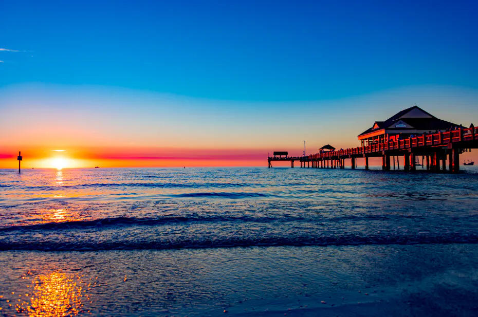 The pier on Clearwater Beach, Florida. (Courtesy of VisitClearwaterFlorida.com)