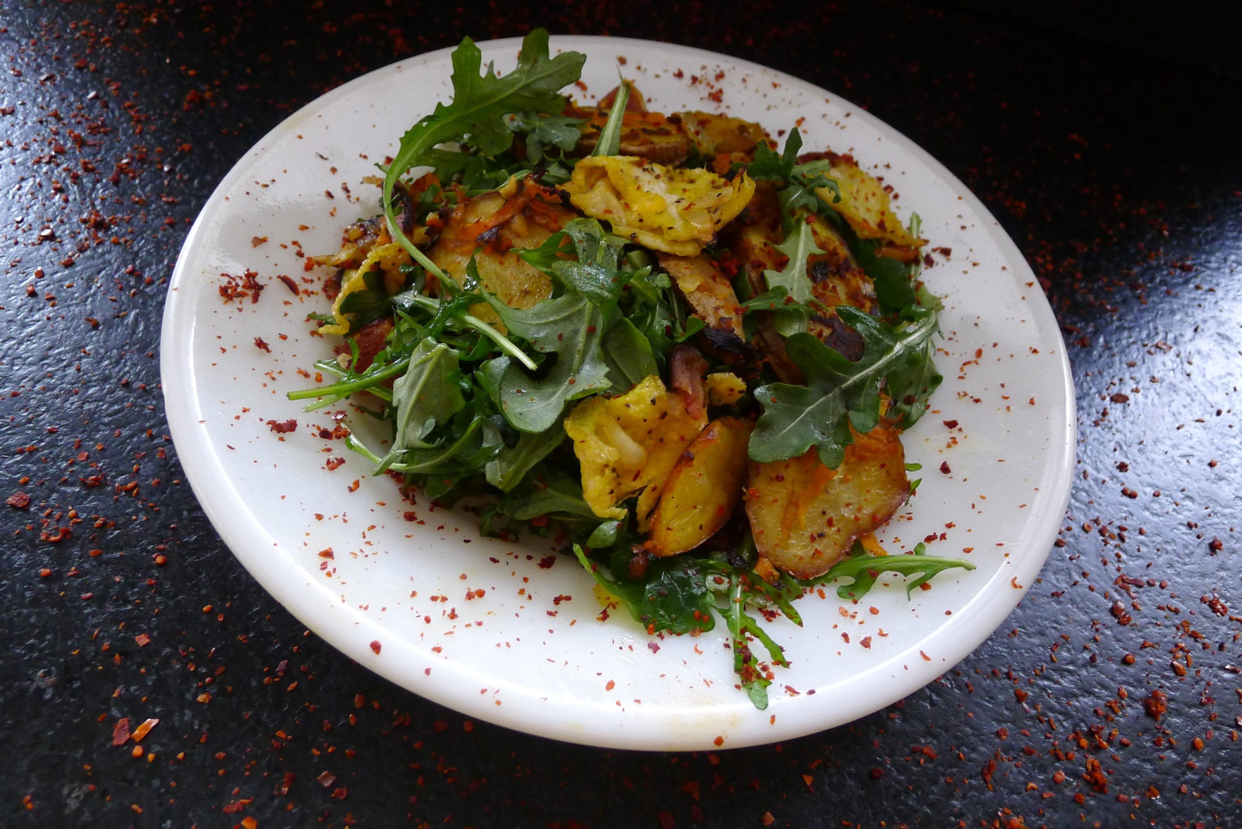 winter pan salad