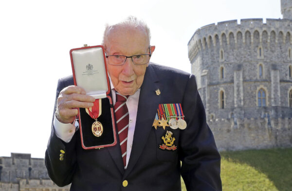 Britain WWII Veteran Hospitalized