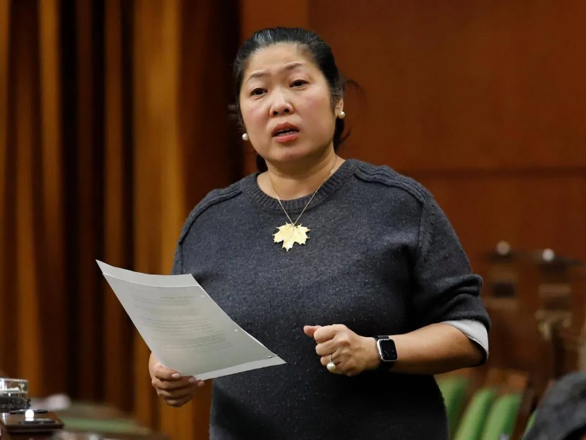 Minister of International Trade Mary Ng responds to a question during question period in the House of Commons on Parliament Hill in Ottawa on Dec. 11, 2020. Ng says Canada has been given multiple promises from European leaders that new export controls on COVID-19 vaccines won’t stop Canada’s vaccine shipments. (Patrick Doyle/The Canadian Press)