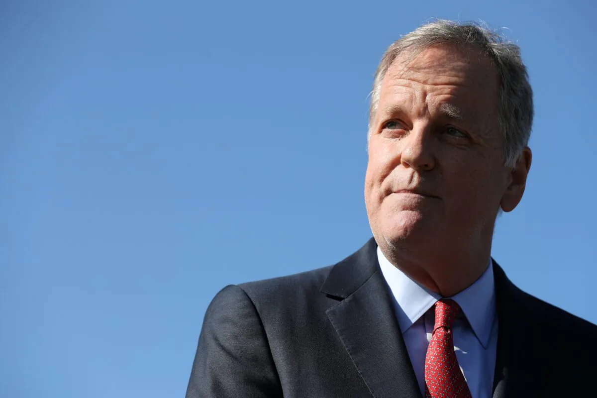American Airlines CEO Doug Parker, outside the U.S. Capitol, in Wash.,  on Sept. 22, 2020. (Chip Somodevilla/Getty Images)