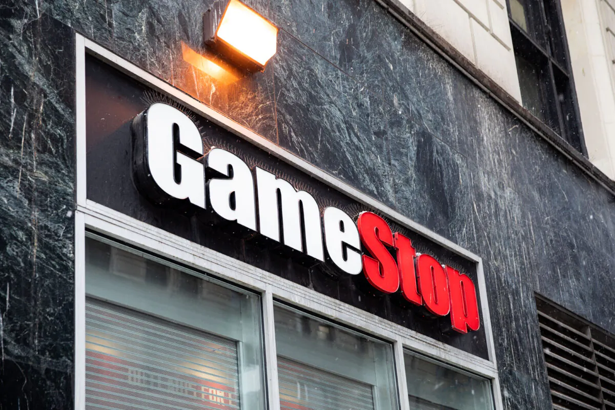 A GameStop store in New York on Feb. 2, 2021. (Chung I Ho/The Epoch Times)