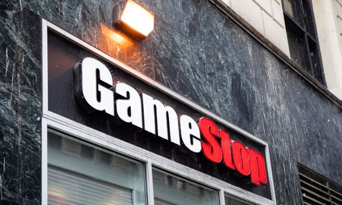 A GameStop store in New York on Feb. 2, 2021. (Chung I Ho/The Epoch Times)