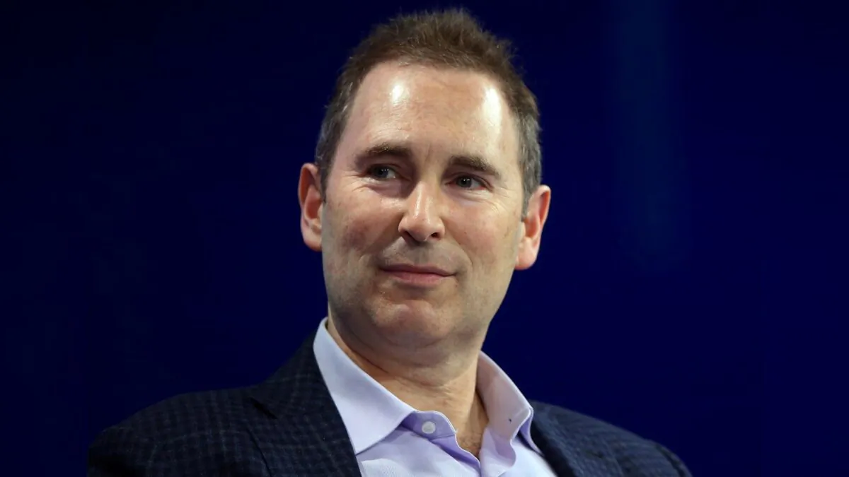 Andy Jassy, CEO of Amazon Web Services, speaks at the WSJD Live conference in Laguna Beach, Calif., on Oct. 25, 2016. (Mike Blake/Reuters)