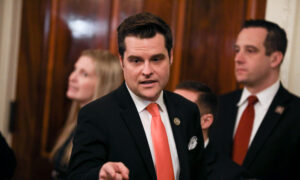 Calfornia Man Arrested for Threatening Rep. Matt Gaetz: Officials