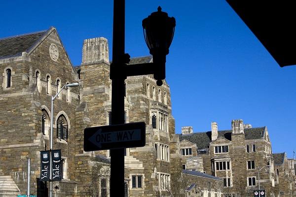 Buildings on the campus of Yale University in New Haven, Conn., on April 15, 2008. (Christopher Capozziello/Getty Images)