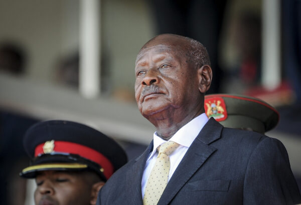 Uganda's President Yoweri Museveni