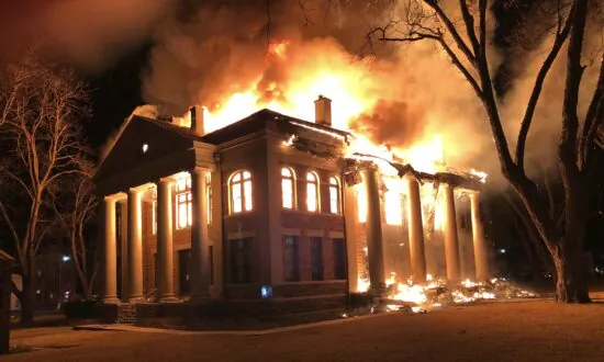 Arson Suspected in Massive Fire at Texas Courthouse