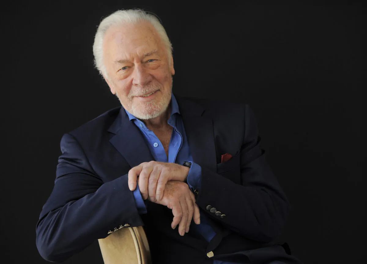 Christopher Plummer poses for a portrait in Beverly Hills, Calif., on July 25, 2013. (Chris Pizzello/Invision/AP)