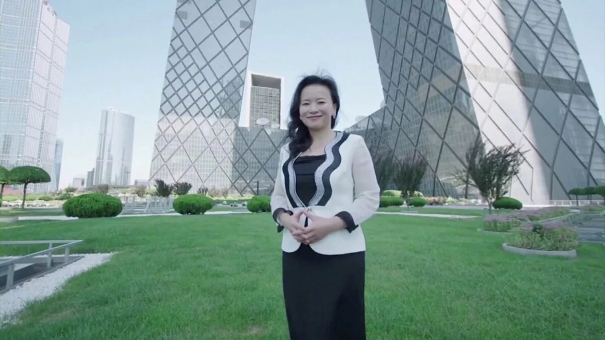 Australian journalist Cheng Lei in Beijing, China, in this still image taken from undated video footage. (Australia Global Alumni-Australian Department of Foreign Affairs and Trade/Handout via Reuters)