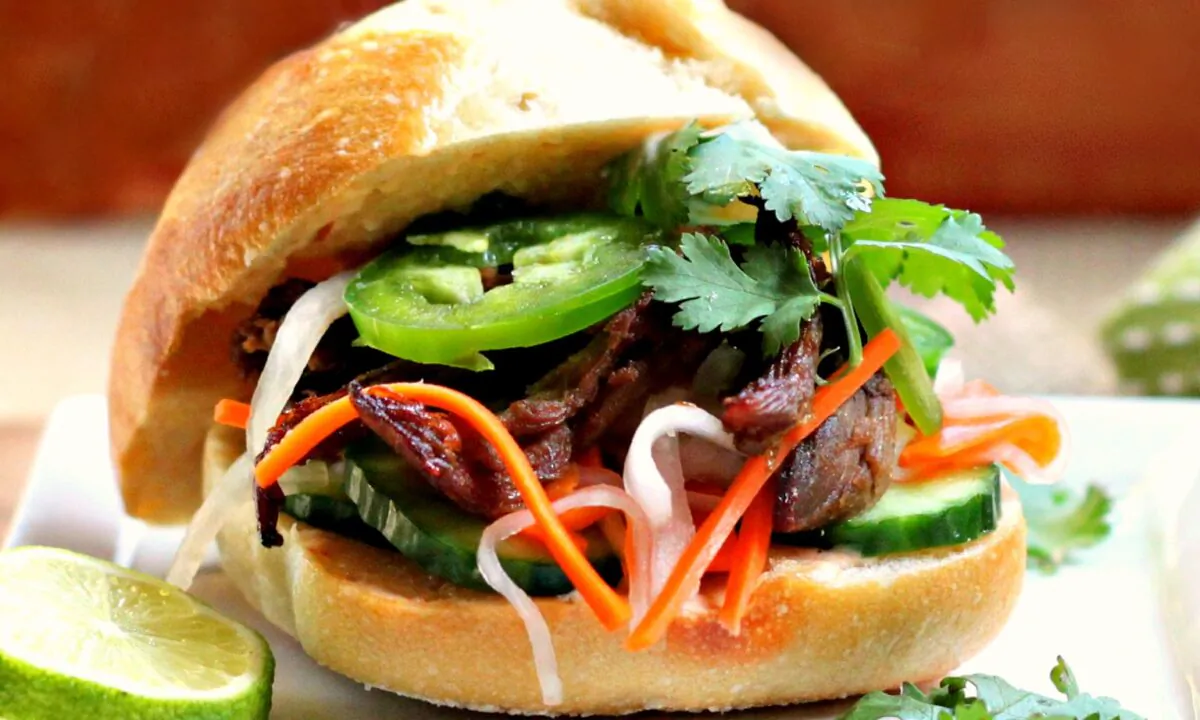 A loaded sandwich for your lunch break. (Lynda Balslev for Tastefood)