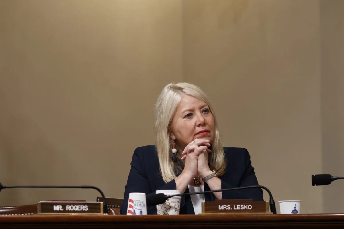 Rep. Debbie Lesko, (R-Ariz.) looks on as witnesses deliver their opening remarks during a House Homeland Security Committee hearing in Washington, on June 20, 2019. (Tom Brenner/Getty Images)