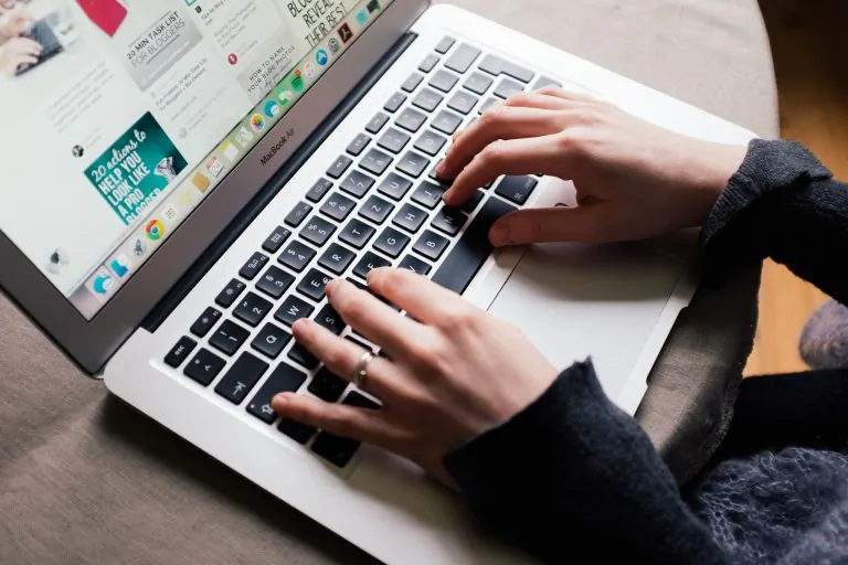 A person surfing the web with a laptop, in a file photo. (Barn Images/Flickr)