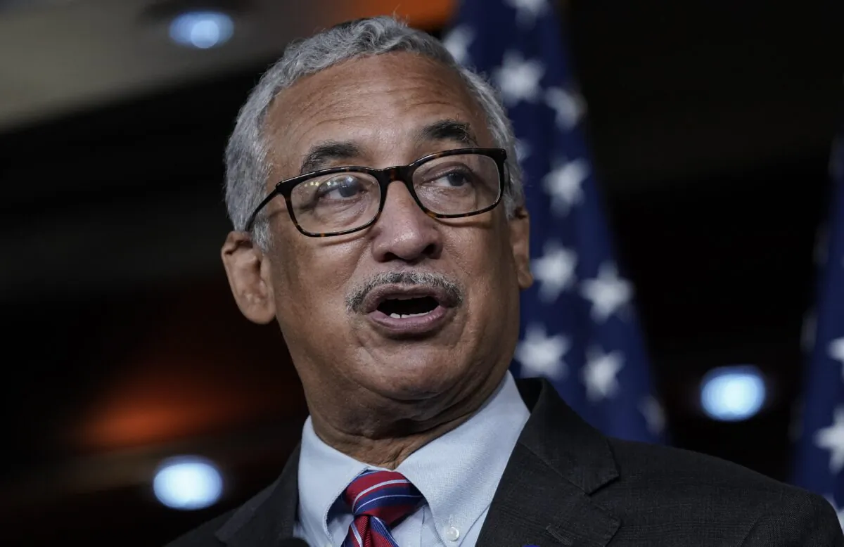 Rep. Bobby Scott (D-Va.), chairman of the Education and Labor Committee, at the U.S. Capitol in Washington, D.C., on July 29, 2020. (Drew Angerer/Getty Images)
