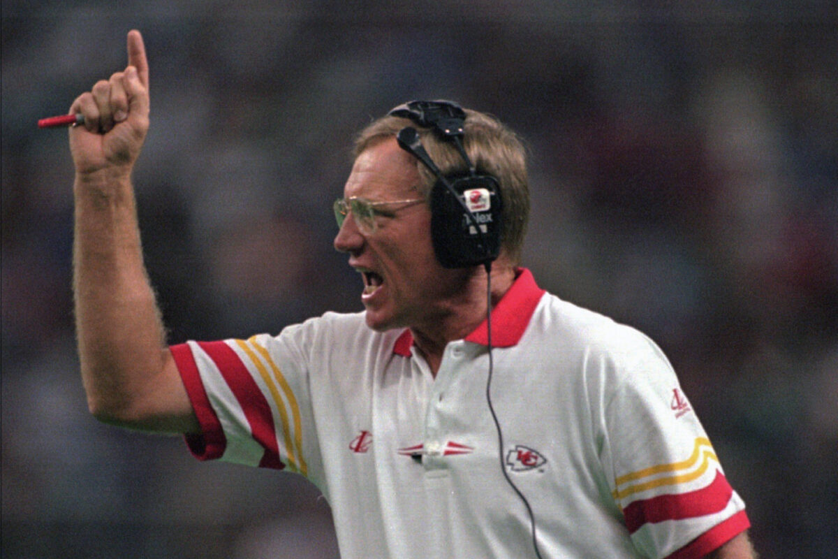 Kansas City Chiefs coach Marty Schottenheimer
