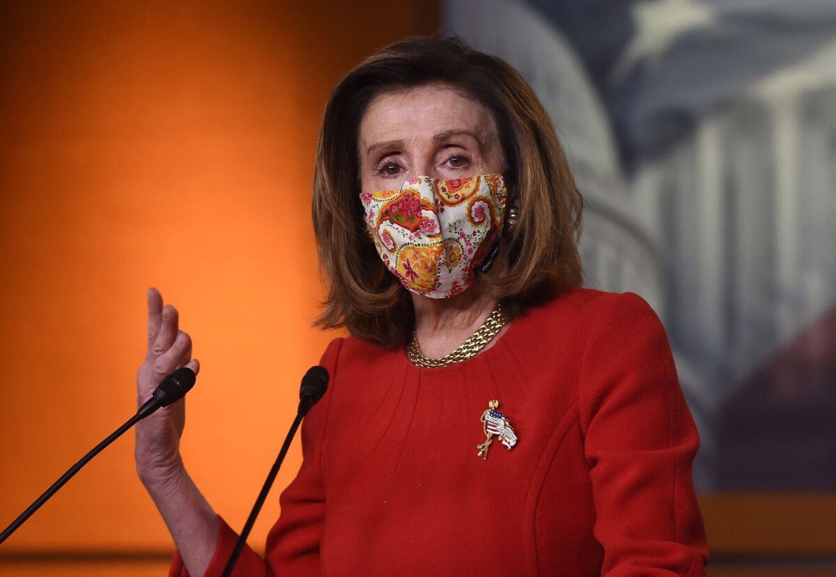 pelosi in red 2