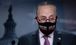 Schumer Leaves Open Invoking 14th Amendment to Bar Trump From Office