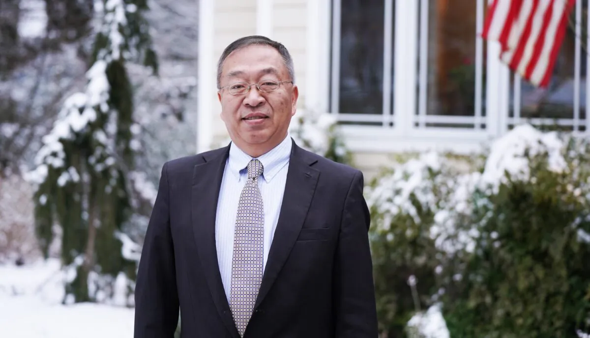 Hudson Institute Senior Fellow Miles Yu, Senior China Policy Advisor to former U.S. Secretary of State Mike Pompeo, in Annapolis, Md., on Feb. 11, 2021. (Tal Atzmon/The Epoch Times)