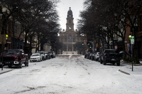 Texas snow storm