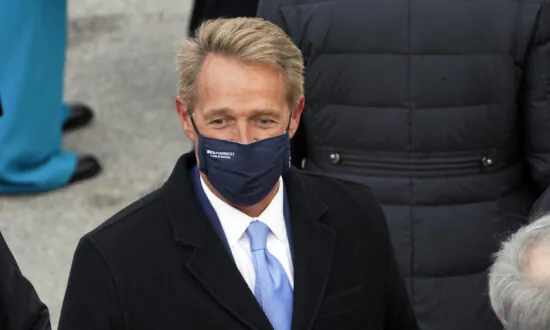 Former GOP Sen. Flake in Touch With Biden Administration About Foreign Policy