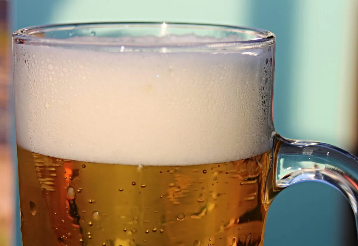 File photo of a mug of beer. Bars and pubs in England are currently closed under the lockdown restrictions.(Manfred Richter/Pixabay.com)