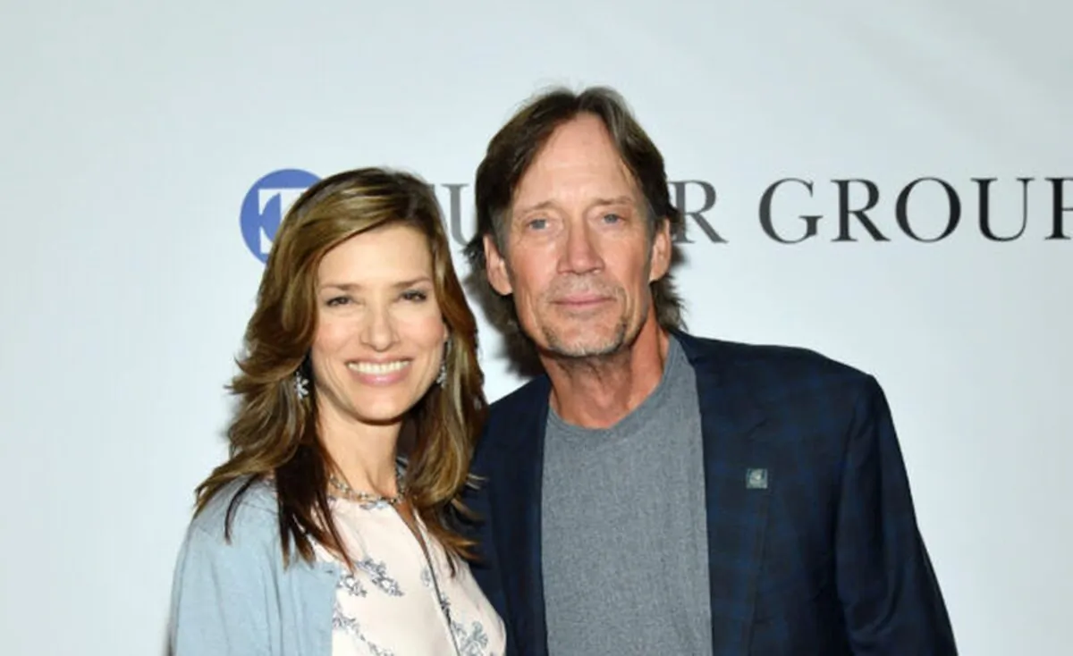 Sam Sorbo and Kevin Sorbo at the 34th annual Great Sports Legends Dinner, a benefit for the Buoniconti Fund to Cure Paralysis, in New York, on Oct. 7, 2019. (Mike Coppola/Getty Images for The Buoniconti Fund To Cure Paralysis )