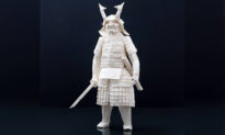 Finnish Origami Artist Creates Incredibly Detailed Samurai Warriors From a Single Sheet of Paper