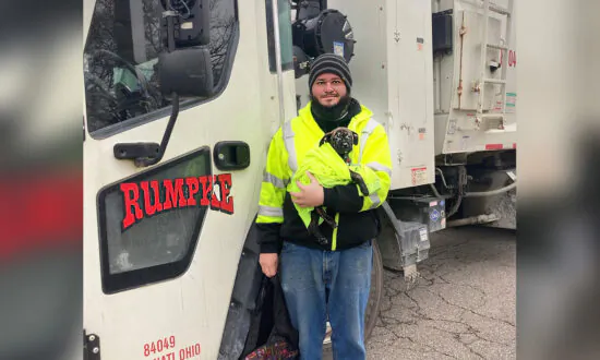 Garbage Truck Driver Spots Discarded Bag With Abandoned Puppy Inside, Adopts Her as His Own