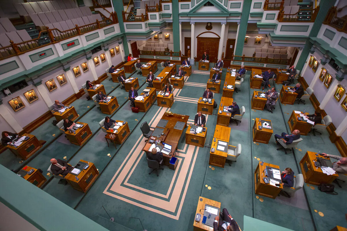The Newfoundland and Labrador House of Assembly on Sept. 30, 2020.  (The Canadian Press/Paul Daly)
