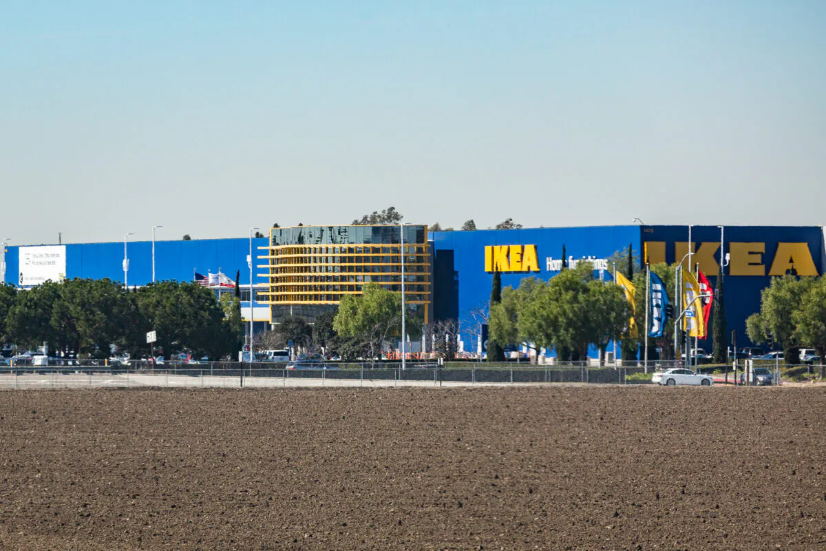 An IKEA store in Costa Mesa, Calif., on Feb. 19, 2021. (John Fredricks/The Epoch Times)