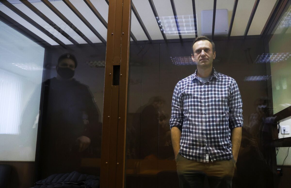 Russian opposition leader alexei navalny