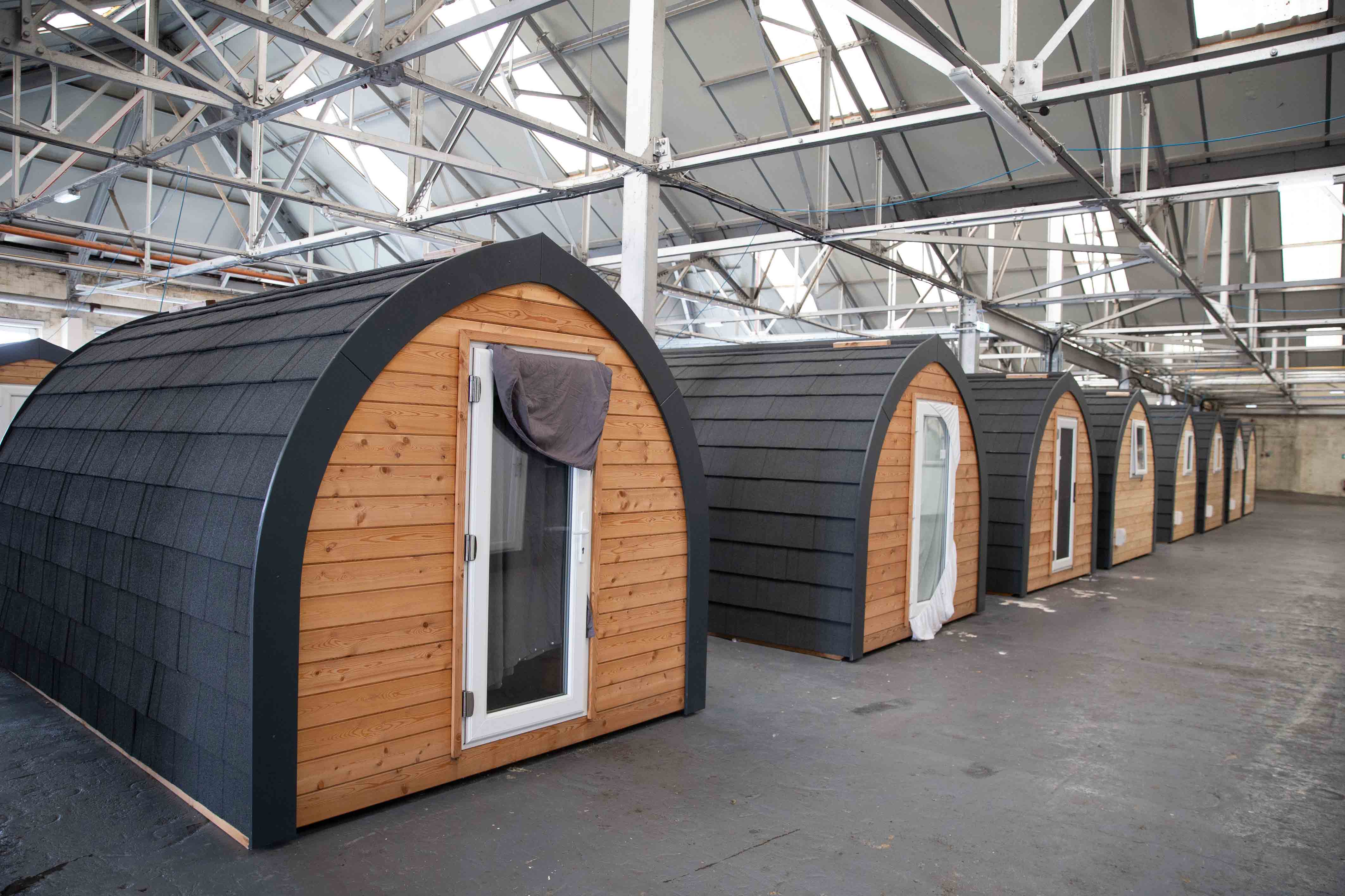 Ex-Footballer Turns Luxury ‘Glamping’ Pods Into Shelters for Homeless ...