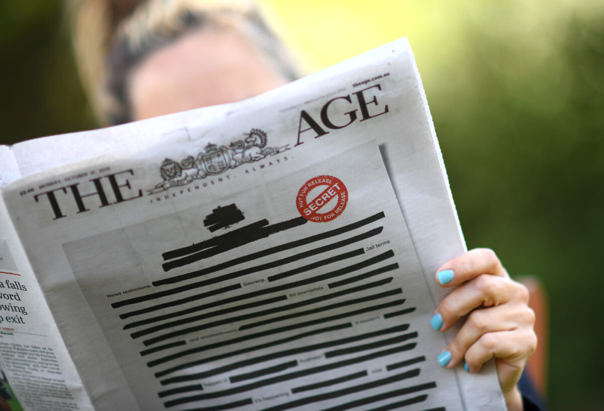 NextImg:Australia Government Operating Under Veil of Secrecy, Media Advocates Say