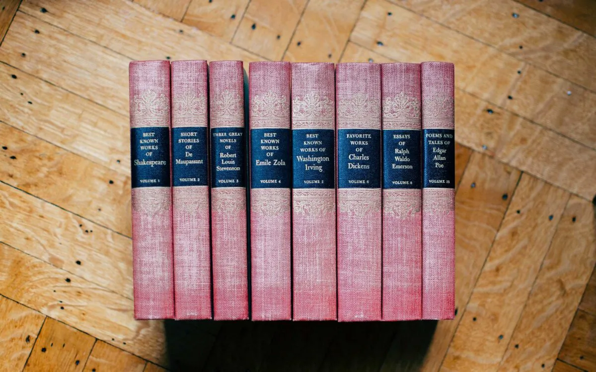 File photo of some classic works of literature, including Shakespeare. (Kelly Sikkema/Unsplash)