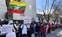 Burmese Protesters Gather in San Francisco Against Coup, CCP Influence