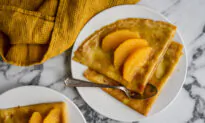 French Crepes, Finished With Fire