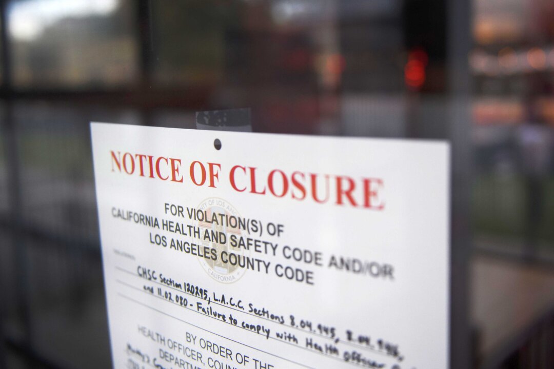 California Restaurant Faces 30-Day Closure for Violating Lockdown Orders
