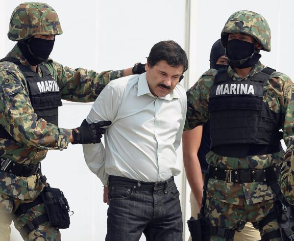 Mexican drug trafficker "el Chapo Guzman"