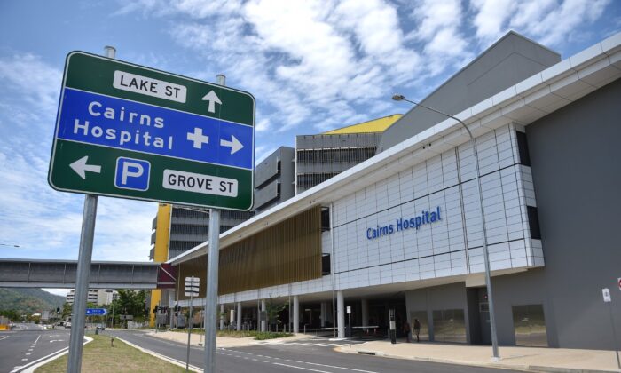 A view of Cairns Base Hospital on Dec. 20, 2014. (Peter Parks/AFP via Getty Images)