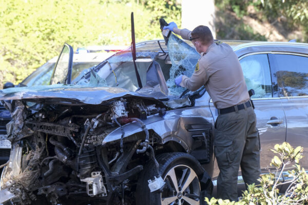 Tiger Woods crash
