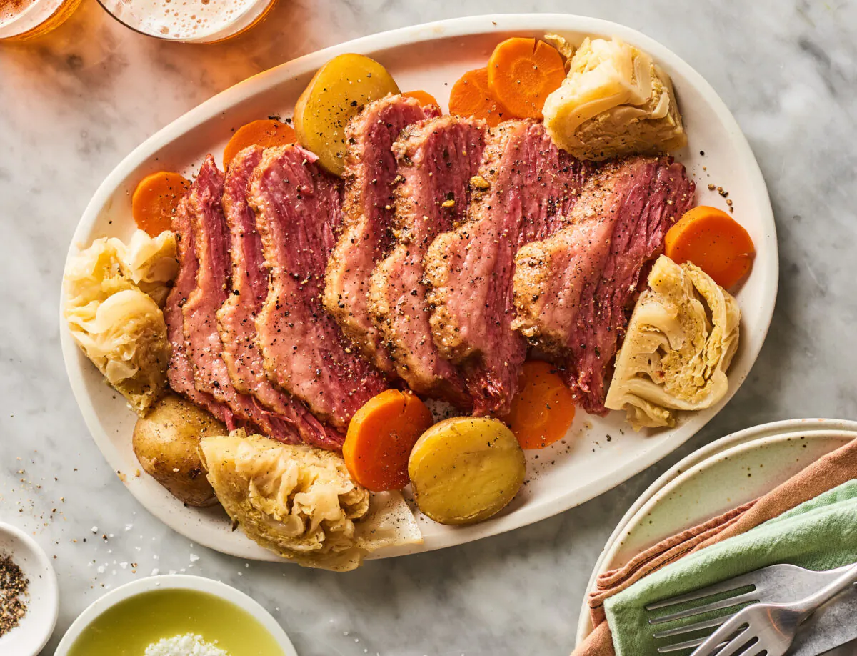 Corned beef and cabbage is considered an essential March recipe by many home cooks. (Joe Lingeman/TNS)