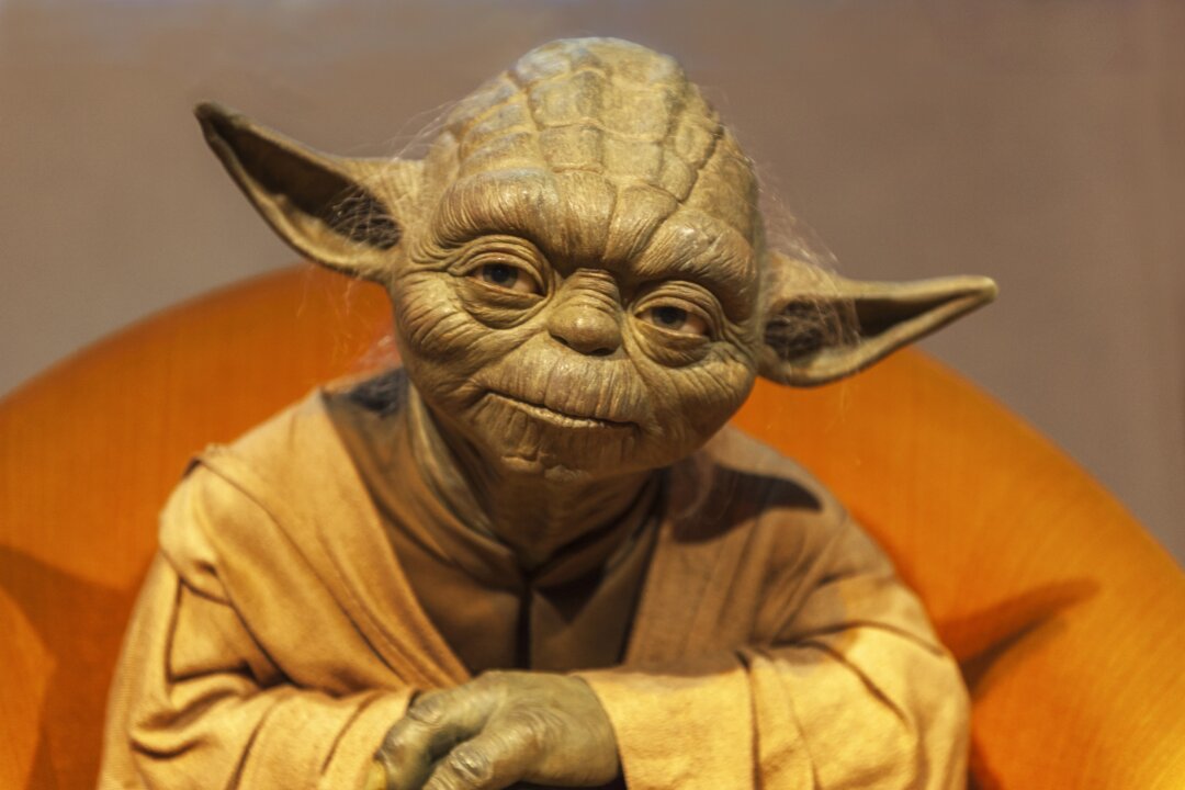 Yoda's words of wisdom to young Jedi Luke Skywalker are full of wisdom drawn from Eastern traditions like Buddhism and Daoism. (Yuri Turkov/Shutterstock)